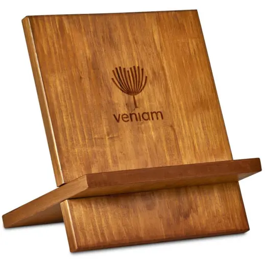 Serendipio Rustic Cookbook Stand Branded